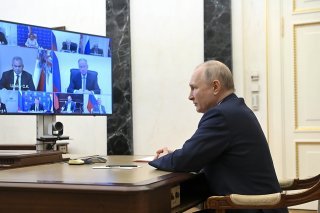 Le président russe Vladimir Poutine préside un conseil de sécurité par vidéo (Photo prétexte).